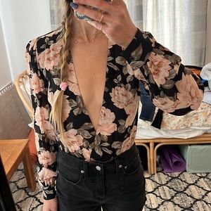 Reformation chandler bodysuit, XS